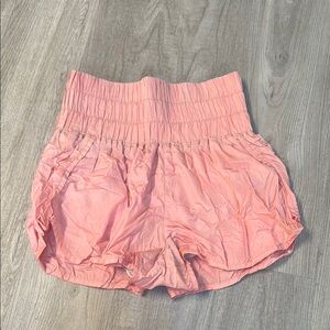 Free People Movement The Way Home Pink Shorts